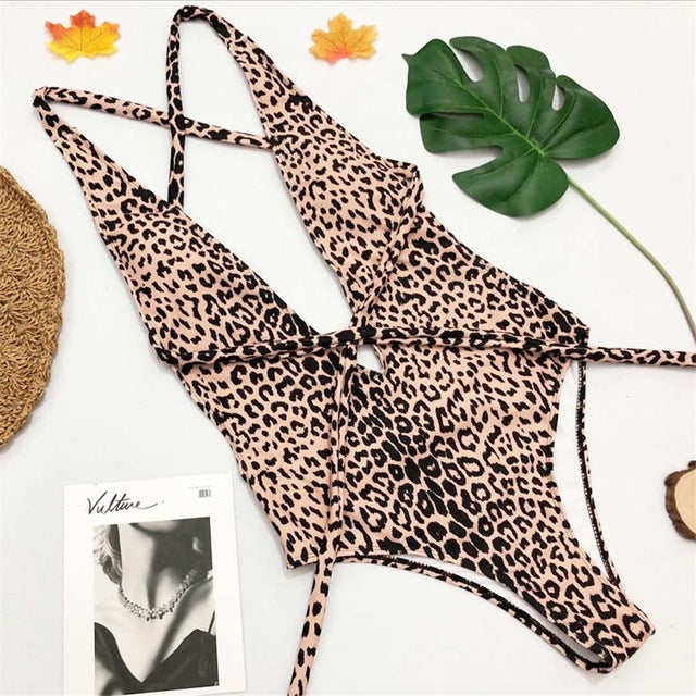 Sexy Women One-Piece Bikini Swimwear Monokini Beach Swimsuit 2style