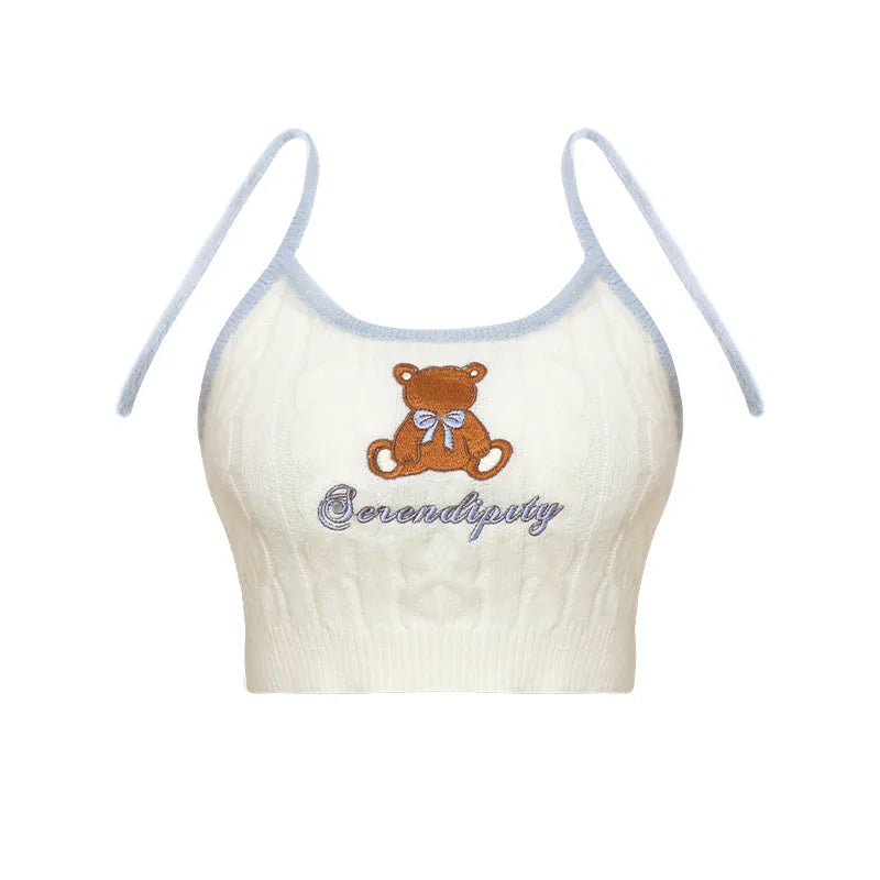 2024 Autumn Japanese Long Sleeve Slim 3 Piece Dress Set Women Kawaii Clothing Pure Color Cardigan + Mini Skirts Fashion Suits Only Vest