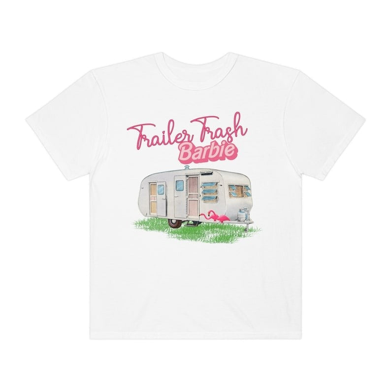 2024 Barbie Short-Sleeved Fashion Ladies T-Shirt Y2K Girls Summer Printing Soft Loose Round Neck Tops Undershirt Yoga Clothes 4