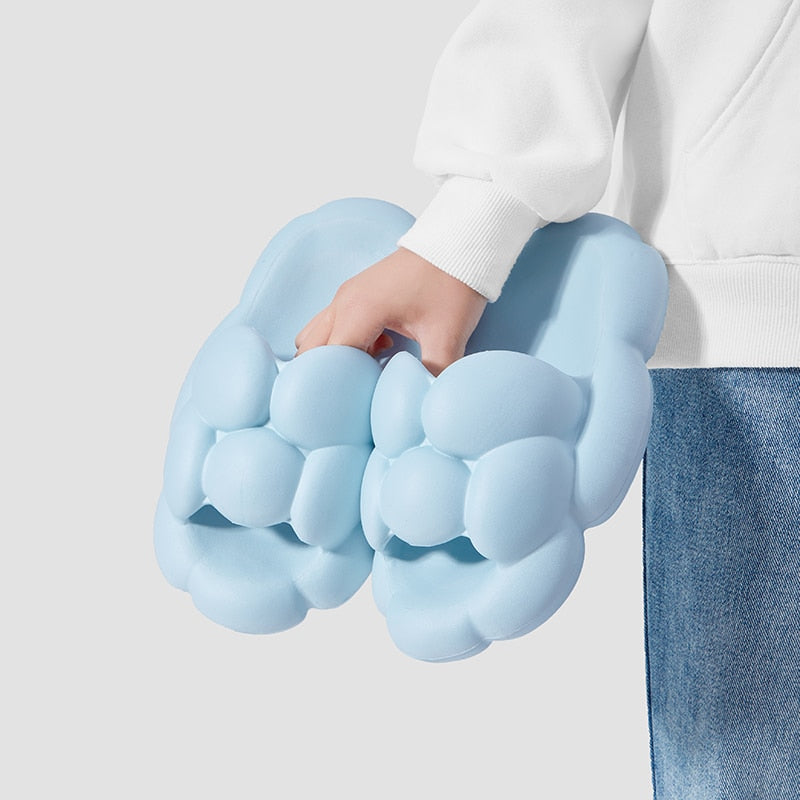 2024 Lightweight EVA home sandals and slippers Women's thick soles household indoor anti-skid shoes Home couple shoes Zapatos