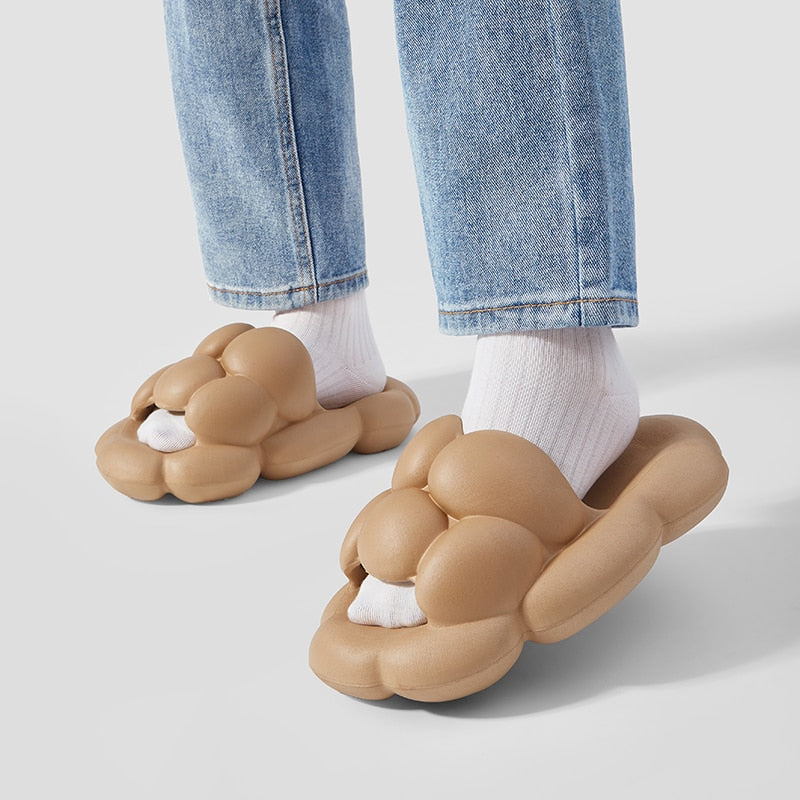 2024 Lightweight EVA home sandals and slippers Women's thick soles household indoor anti-skid shoes Home couple shoes Zapatos