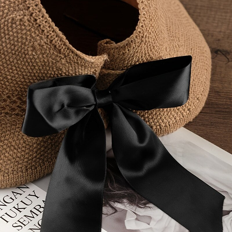 2024 New Fashion Wide Brim Sun Visor Hats Crochet Picnic Beach UV Protection Scallop Cap For Outdoor Summer Women's Hat Caps