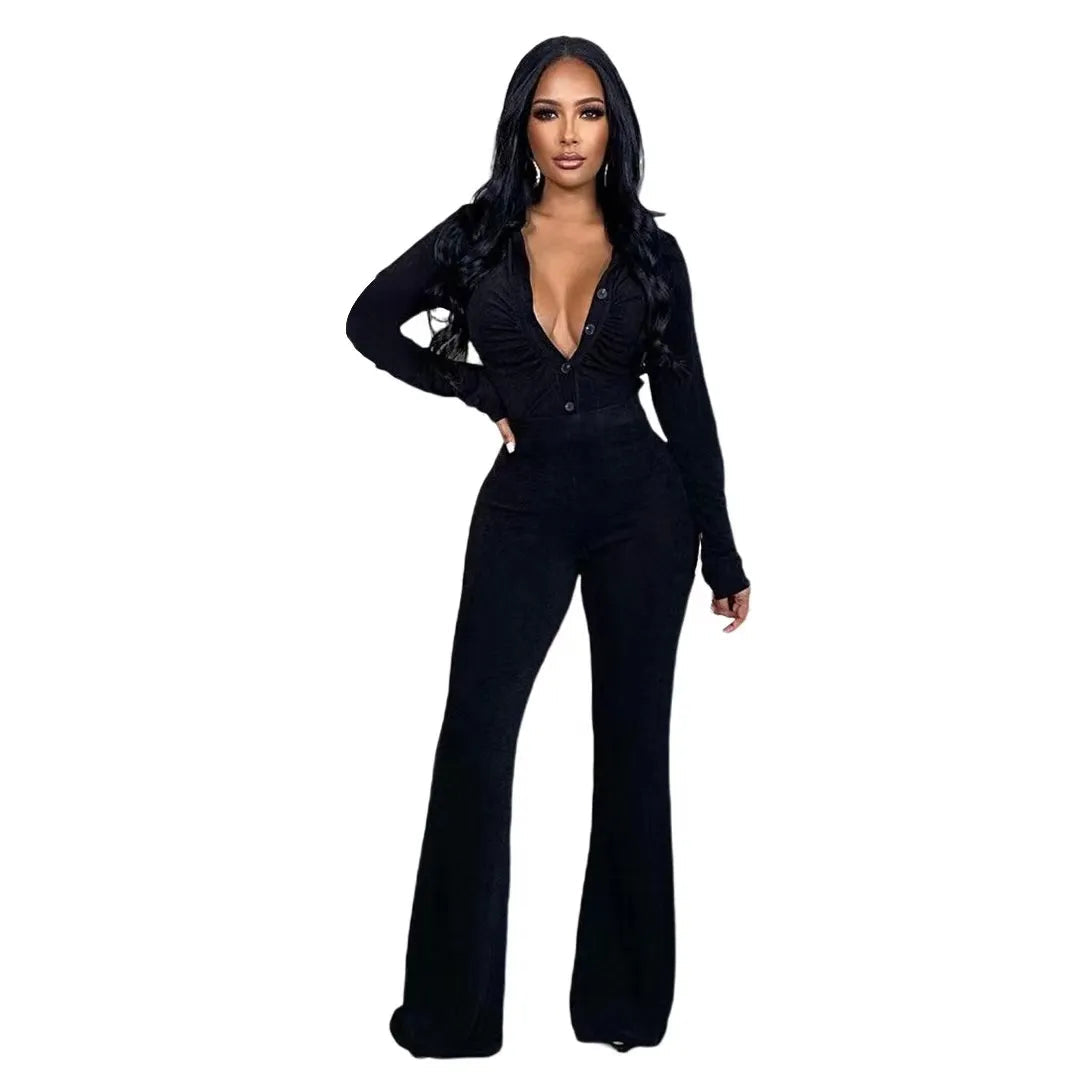 2024 Spring Women Casual Solid Velvet Sets Elegant Long Sleeve Top Pant Suits Female Two Piece Trouser Sets Fashion Tracksuit Black