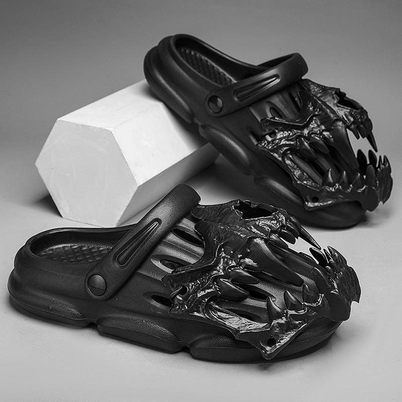 2024 Summer Women Men Sandals Light EVA Men's Casual Shoes Hole Shoes Clogs Lovers Home Garden Outdoor Male Beach Flat Slippers