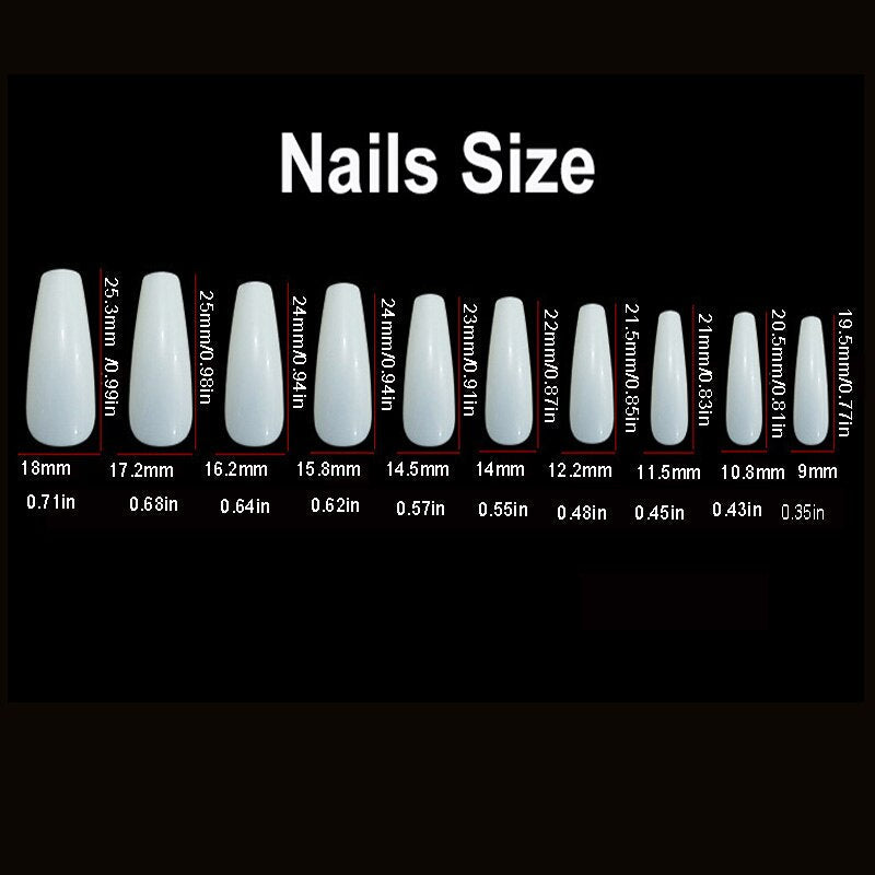 3D cool sweet pink strobe fake nails glitter heart designs french coffin tips with diamond faux ongles press on false nail set