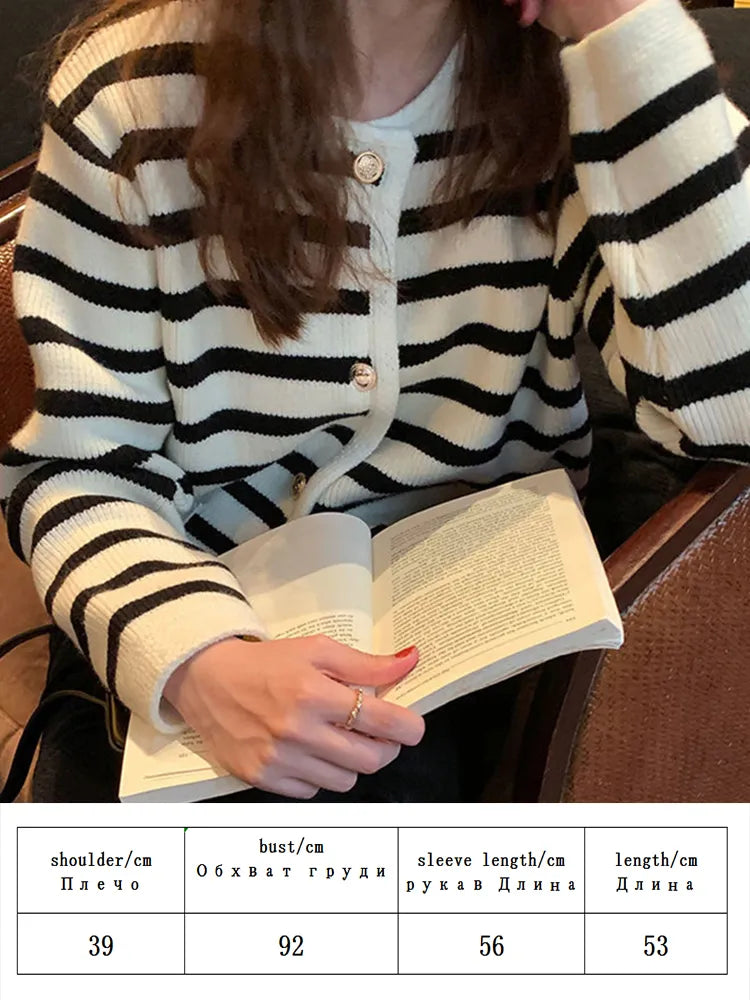 Autumn Winter Women Cardigan Knitted Sweater Jacket Warm Embroidery Fashion Knit Cardigans Coat Lady Loose Sweaters 2022 4 One Size