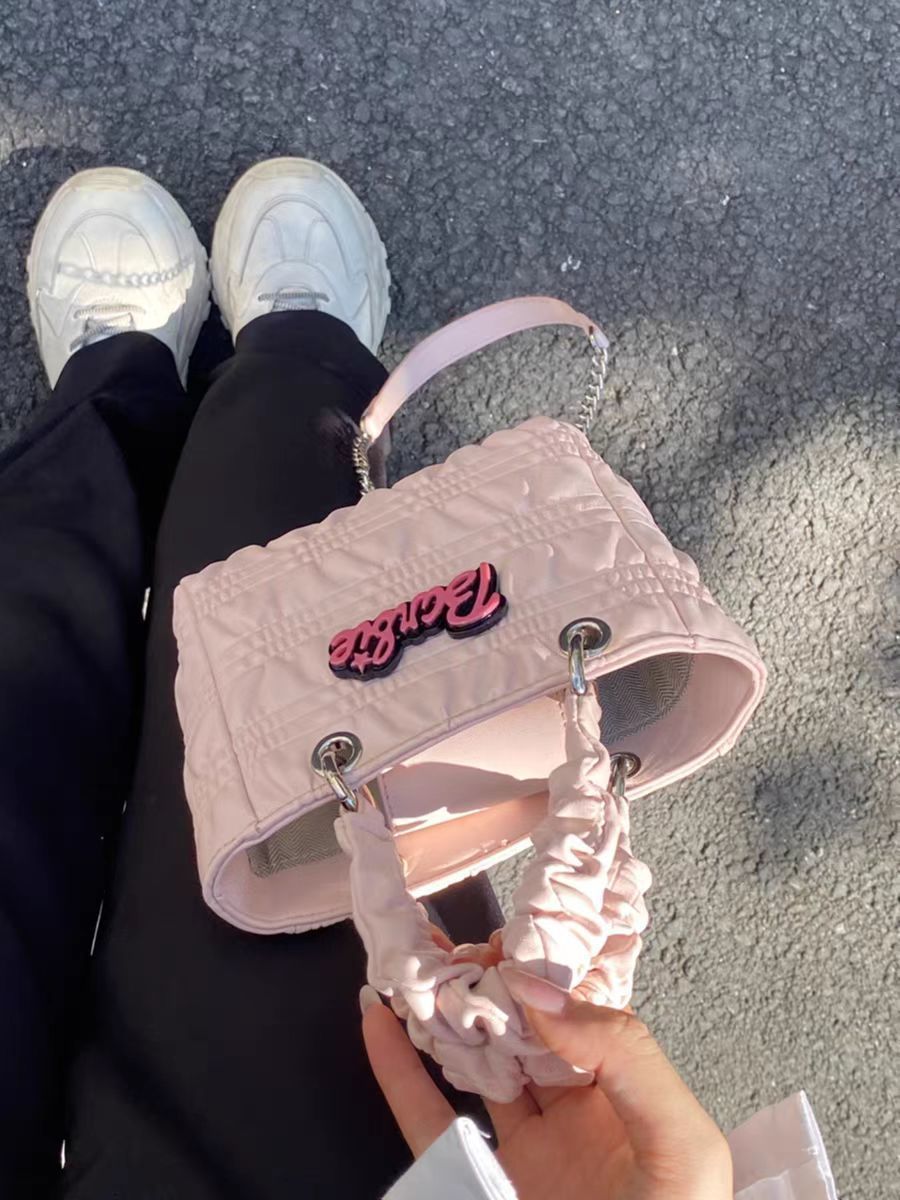 Barbie Bag Fashion Women Dreamy Handbag Kawaii Y2K Girls Shoulder Crossbody Tote Bags Anime Women Shopping Pouch Organizer Gifts