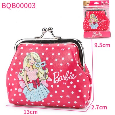 Barbie Children's Coin Purse Anime Cartoon Girls Portable Small Princess Purse Kawii Kids Mini Wallet Clutch Handbag for Gifts AMAIO