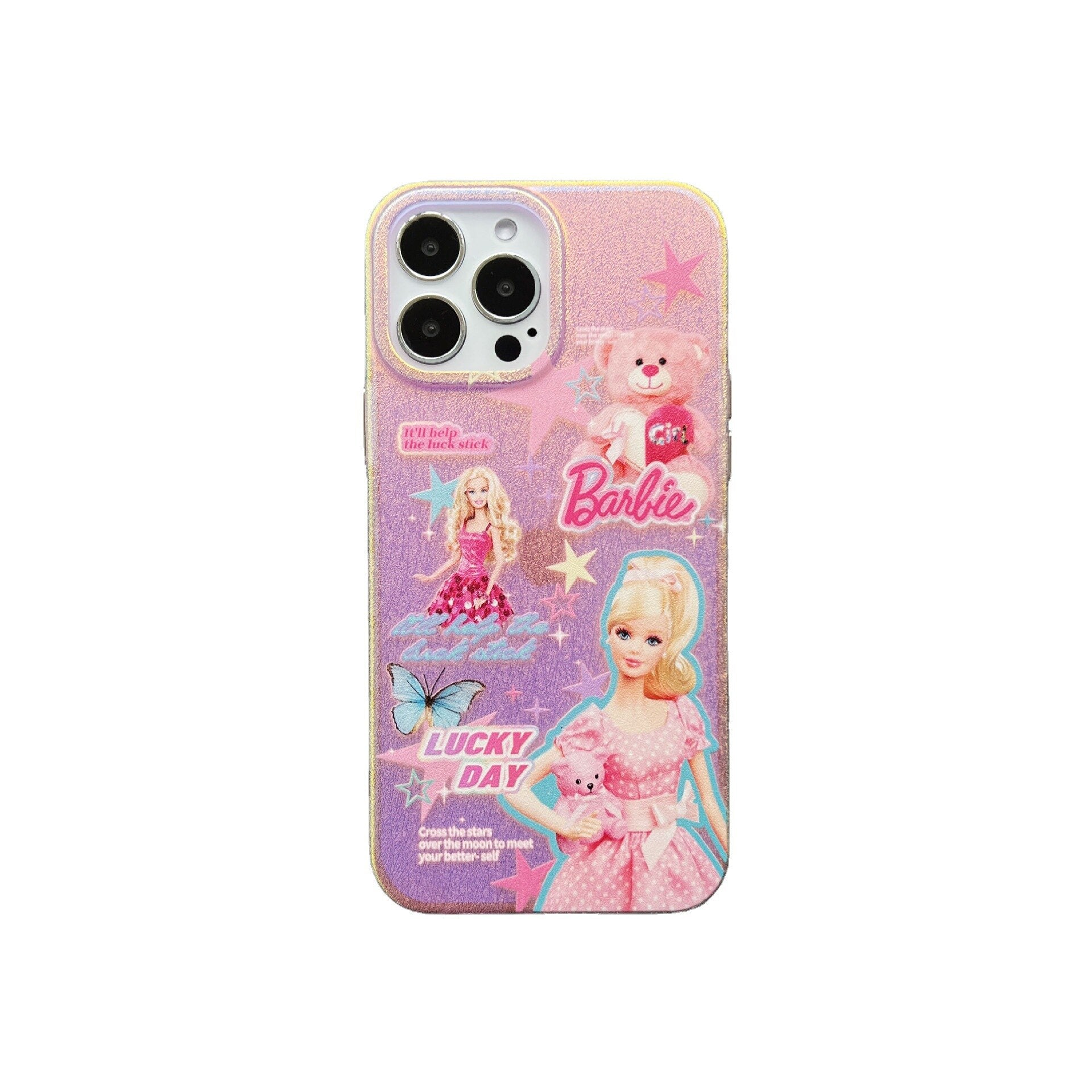 Barbie Phone Case Anime Fashion Female Iphone14Promax Shell Tpu Cute Kawaii Y2K Girls Phone Cell Holder Cartoon Protective Case