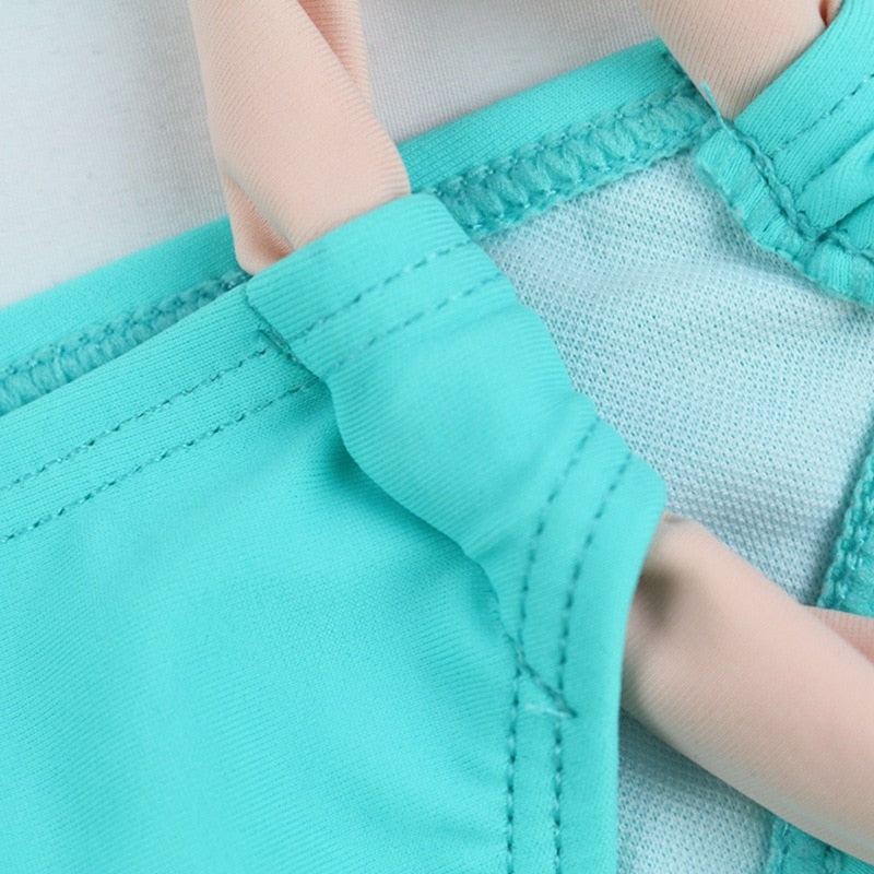 Bikini Sexy Push Up Small V-neck Patchwork Swimwear - Bikinis Set Bathing Suit Beach Bikini Female Banadores