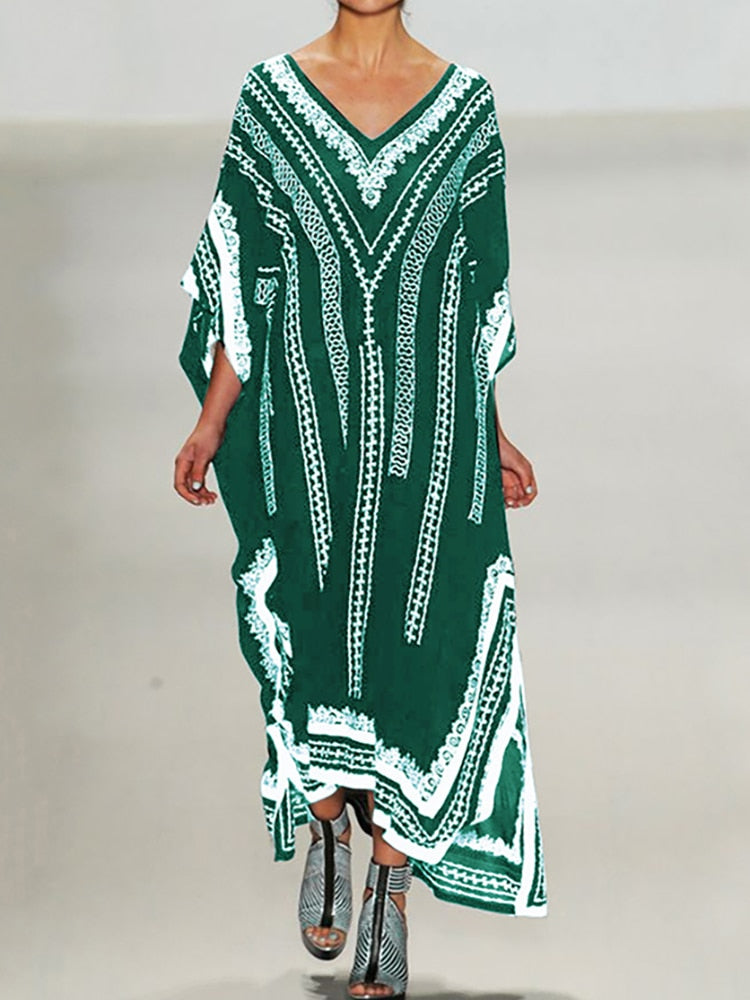 Black Beach Cover Up Plus Size Robe Kaftans Sarong Bathing Suit Cover Ups Beach Pareos Bikini Cover Up Womens Beachwear Tunic Green One Size