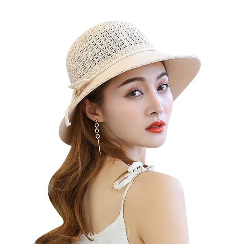 Cool Women Bucket Hats Female 2024 New Summer Korean Fahsion Sunscreen Fisherman Cap Outdoor Beach Sun Cap Hat For Women Dark Pink