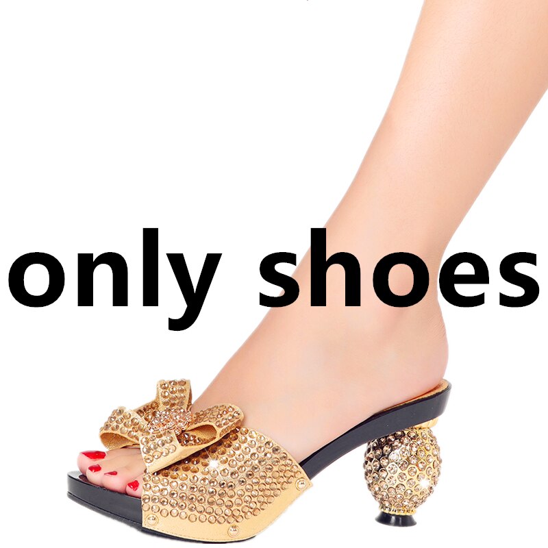 Diamond Ladies Slippers 2022 New Popular High Heels Spring Summer Plus Size Suitable for Wedding Party Birthday Ball Wear shoe 6