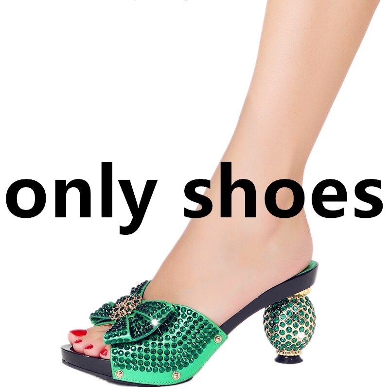 Diamond Ladies Slippers 2022 New Popular High Heels Spring Summer Plus Size Suitable for Wedding Party Birthday Ball Wear shoe 2