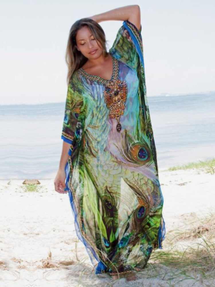 Dresses Robe de Plage Vestidos Playa Bikini cover up Pareos de Playa Mujer Beachwear