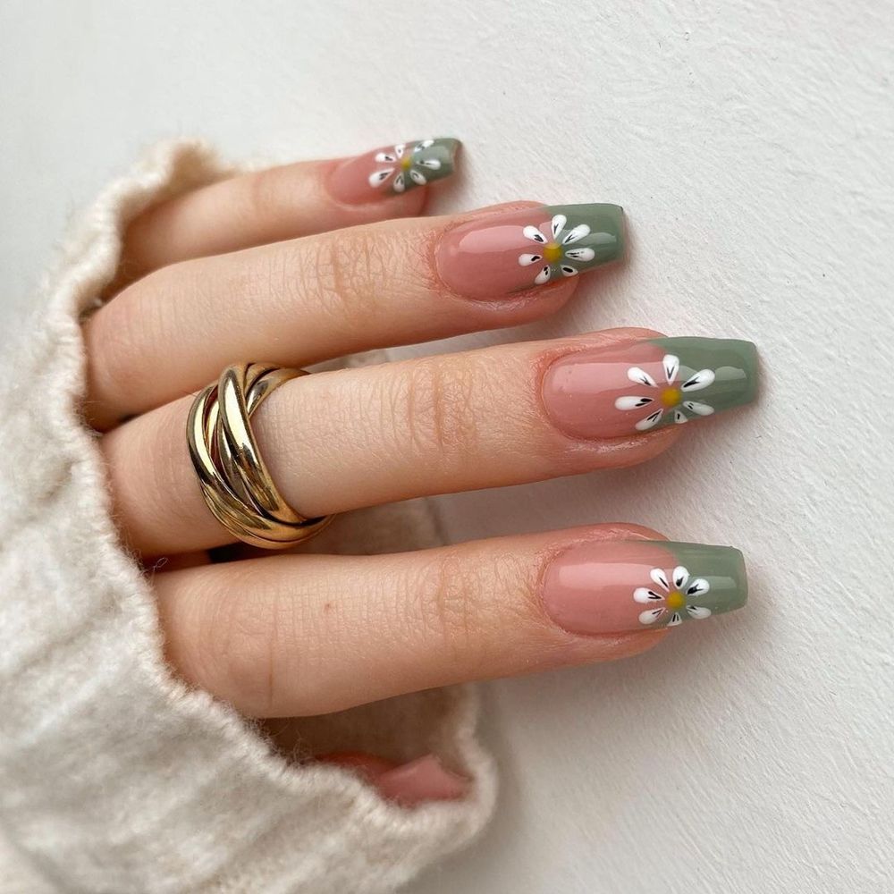 Fake Nails Press On False Nail Advanced Nail Art Wearable French With Rhinestone Glitter Designs Designs Nail Tips DIY Tools AA10