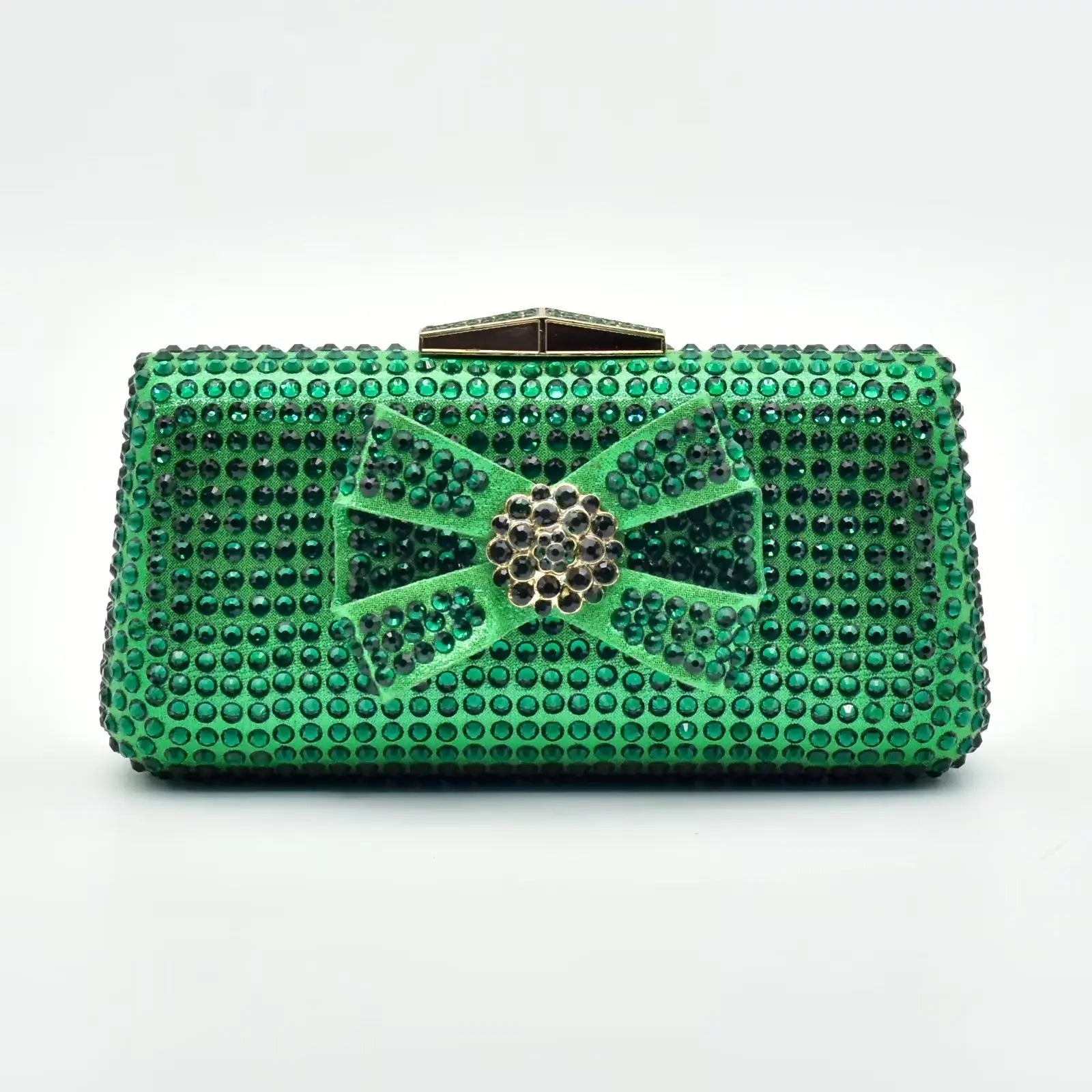 Fashion Evening clutch Bag Purses and handbag luxury Designer shoulder bag Shiny Crystal Clutch purse party bag banquet bag Green