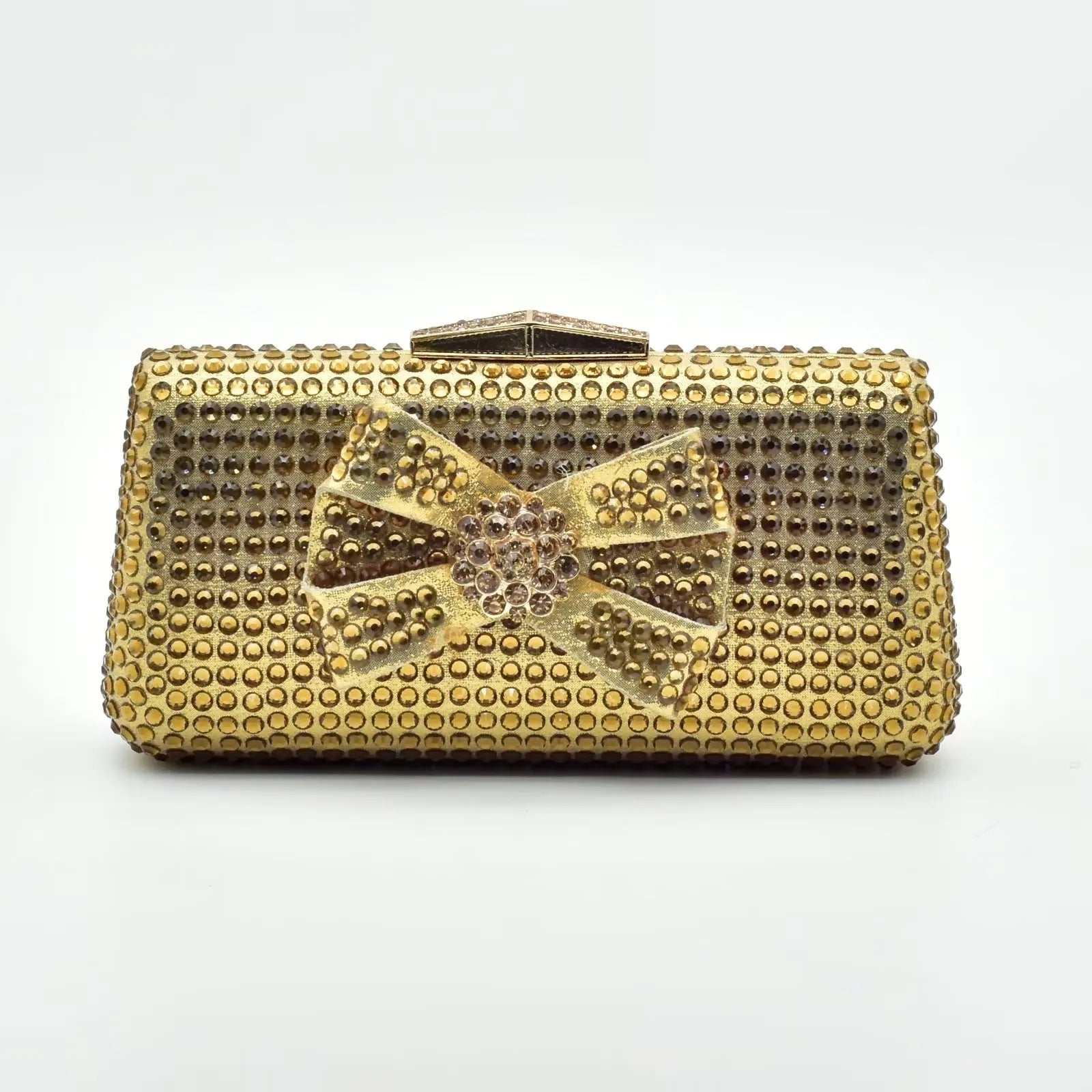 Fashion Evening clutch Bag Purses and handbag luxury Designer shoulder bag Shiny Crystal Clutch purse party bag banquet bag Gold