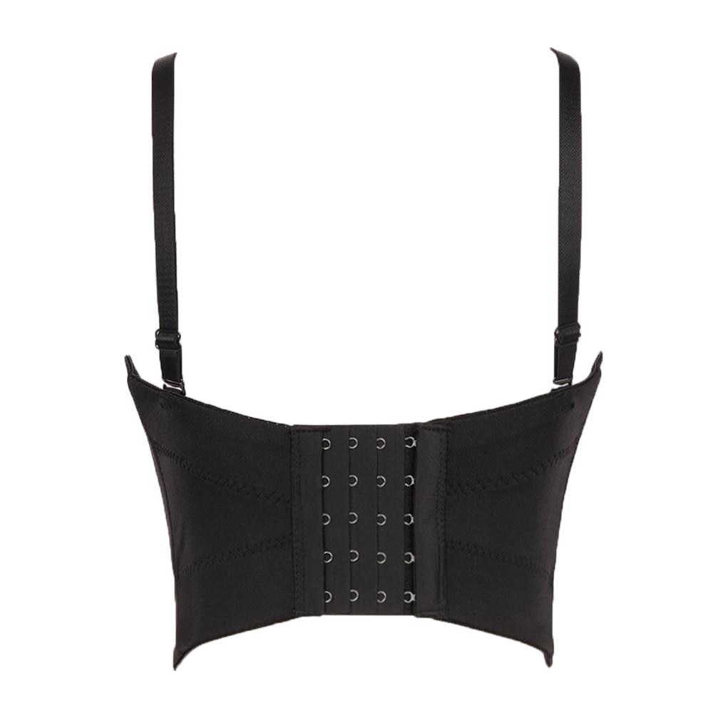 Fashion Gold-Plated Chain Corset Top Nightclub Sexy Tops Women Crop Top To Wear Out Bra Push Up Bustier Female Clothing DB1052