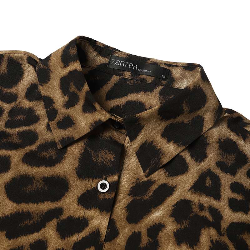 Fashion Women Leopard Print Pant Sets Casual Loose Tops and Pant Outfits Autumn Wide Leg Pant Leisure Two Piece Sets