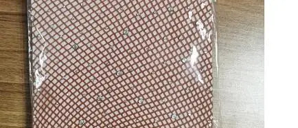 Fishnet Diamond Pantyhose Women Sexy Fashion Shiny Net Tights Female Slim Rhinestone Mesh Nylon Stockings Tights tan One Size