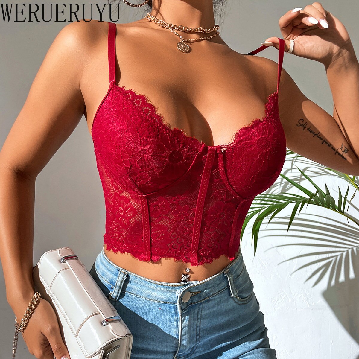 Flowers Lace White Vest Mesh Crop Top Women Summer Clothes Y2k Streetwear Sexy Backless Hollow Out Tank Corset Tops Woman 2024