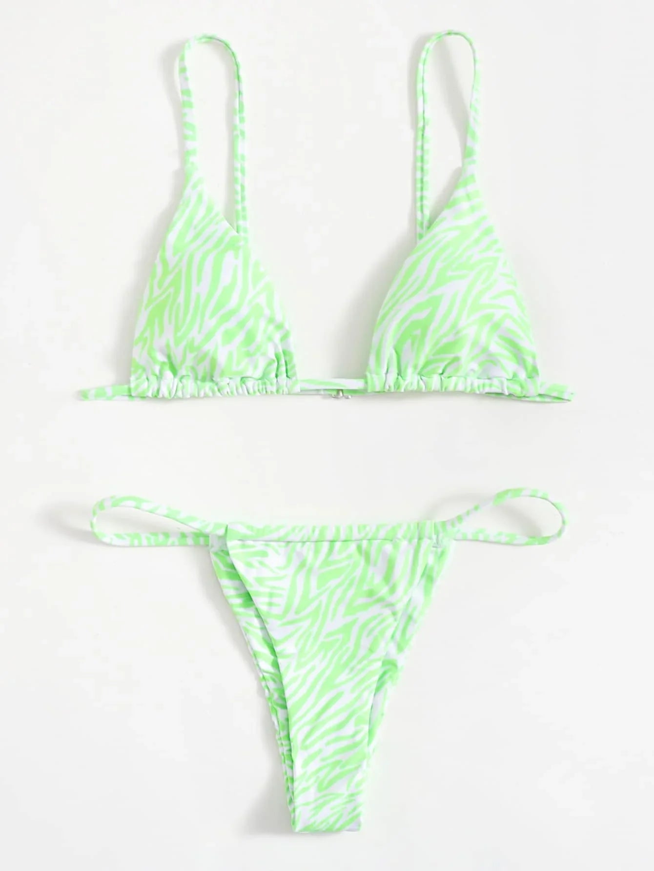 ZTVitality Zebra Print Push Up Bikini Sexy Bikinis 2021 Padded Bra Low Waist Swimsuit Female Swimwear Women Biquini Picture Color 5