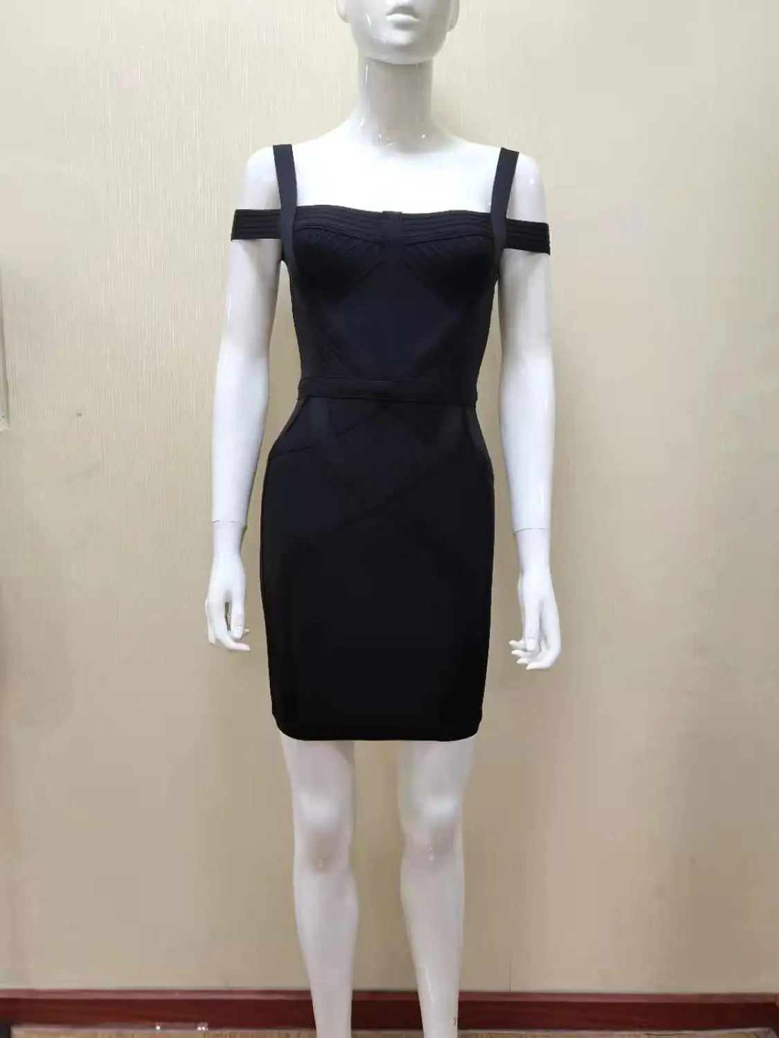 Wholesale Vestidos Sexy Sleeveless Black Red Women Summer Bandage Dress 2022 Designer Fashion Evening Club Party Dress Vestido black
