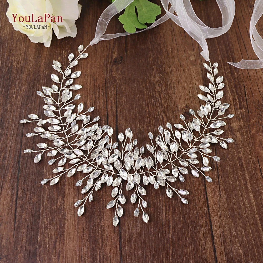 TOPQUEEN High Quanlity Bridal Belts Silver Diamond Belt Bridal Sashes Belt Luxury Rhinestone Belt Wedding Dress Sash Belt SH237 white organza