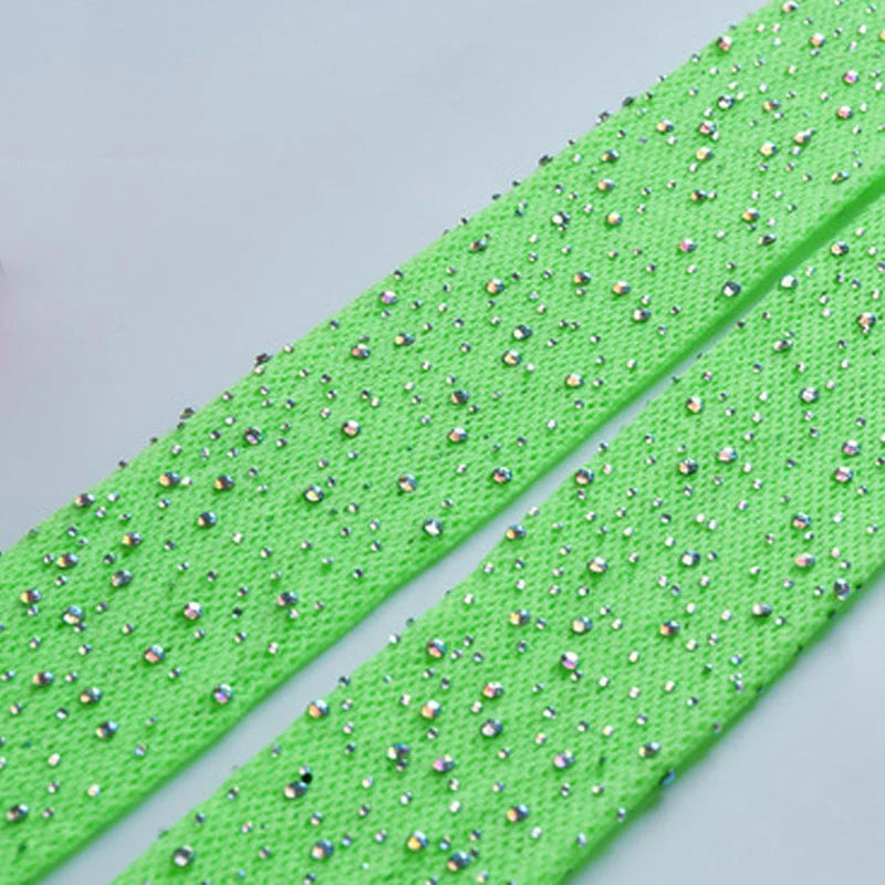 Sexy Glitter Small Mesh Thin Pantyhose Women Individuality Shiny Fishnet Tights Sell Well light green one size