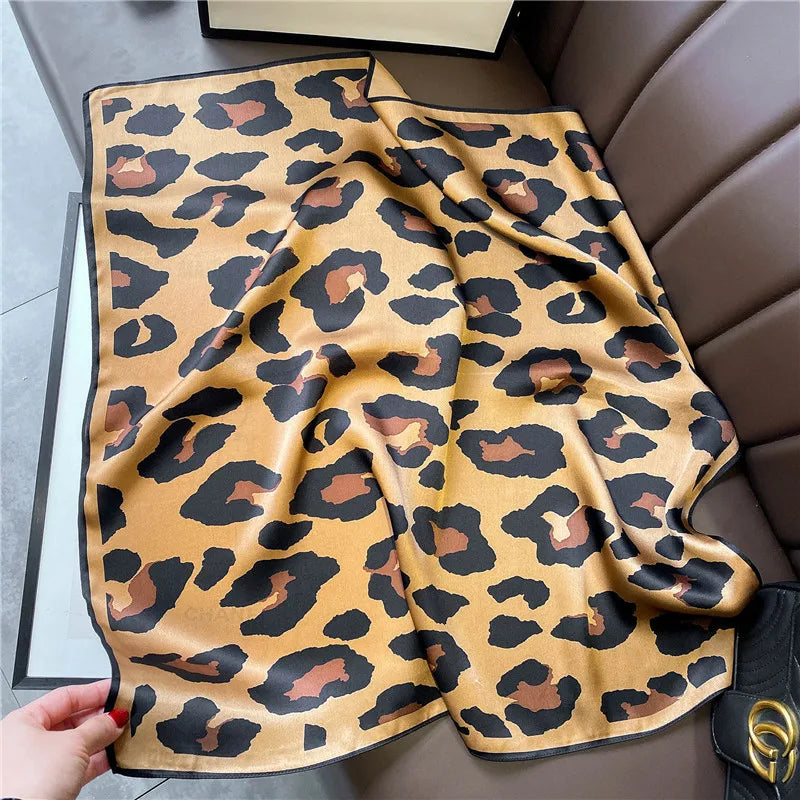 New 2023 Fashion Luxury Brand Shawl Square 100 % silk Scarf Lady Wrap Pashmina Stole Bufandas Muslim Hijab Scarves