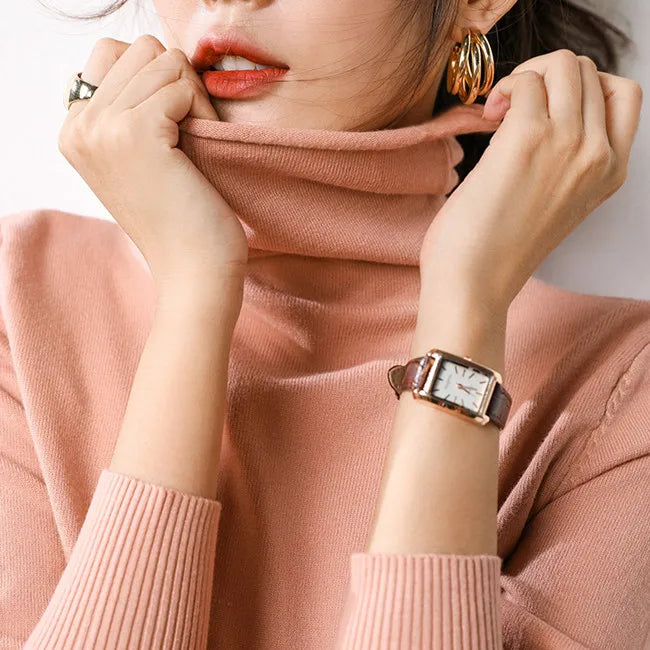 Cashmere sweater woman fashion 2019 women turtleneck cashmere sweater women knitted pullover women sweater Casual tops M-XXXL Leather Pink