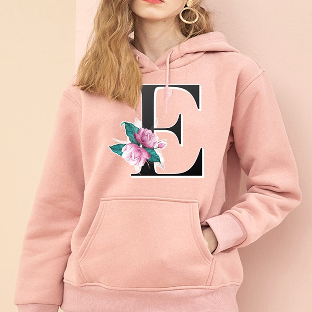 Hoodie Sweatshirts Women Pullover Harajuku Tracksuit 2021 Girl Hoodie Streetwear Casual Fashion Clothes 2whitemarbleE