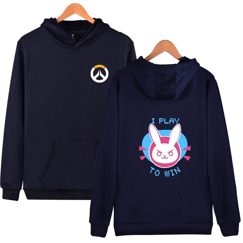 Hot Overwatches OW Long Sleeve Hooded Jacket Sweatshirt Dva Cosplay Halloween Costume Spring Thin Hoodies 6 ow