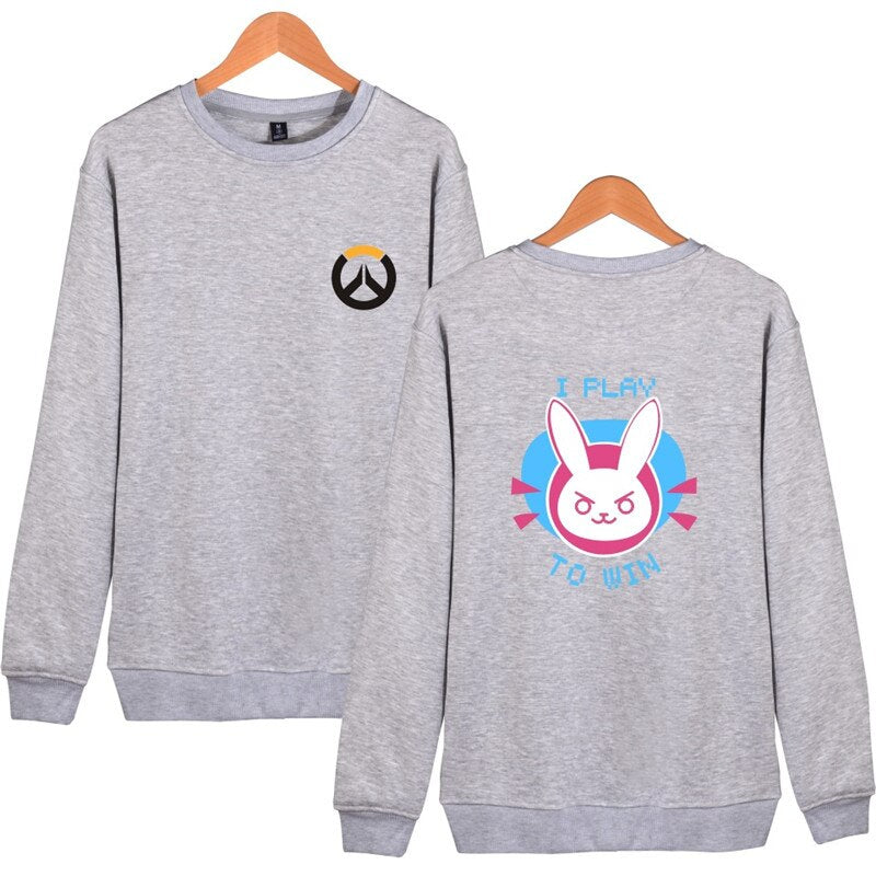 Hot Overwatches OW Long Sleeve Hooded Jacket Sweatshirt Dva Cosplay Halloween Costume Spring Thin Hoodies 4 ow