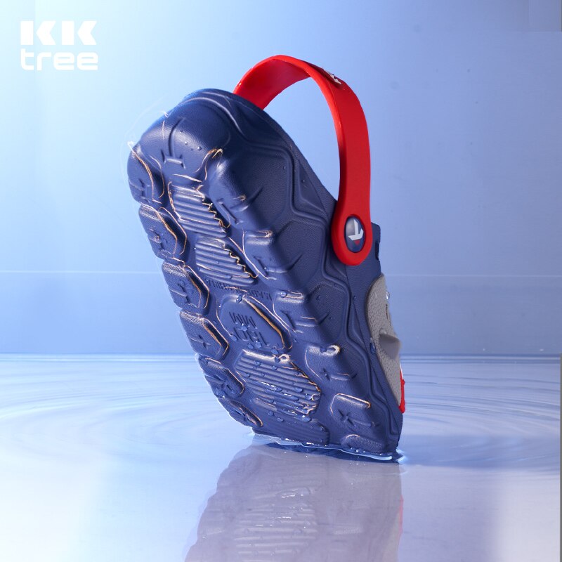 Kocotree Children's Slippers For Boys and Girls Summer Anti Slip Baby Hole Shoes Indoor Home Sandals and Slippers AMAIO