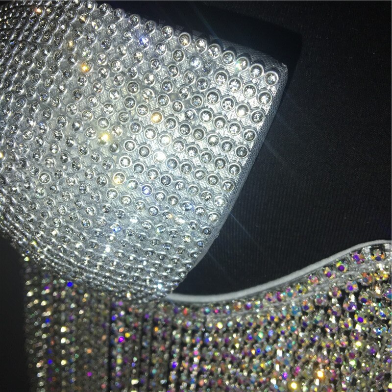 Luxury Crystal Bikini Sexy Rhinestone Tassels Women Swimwear Shiny Jewllery Diamonds Female's Swimsuit