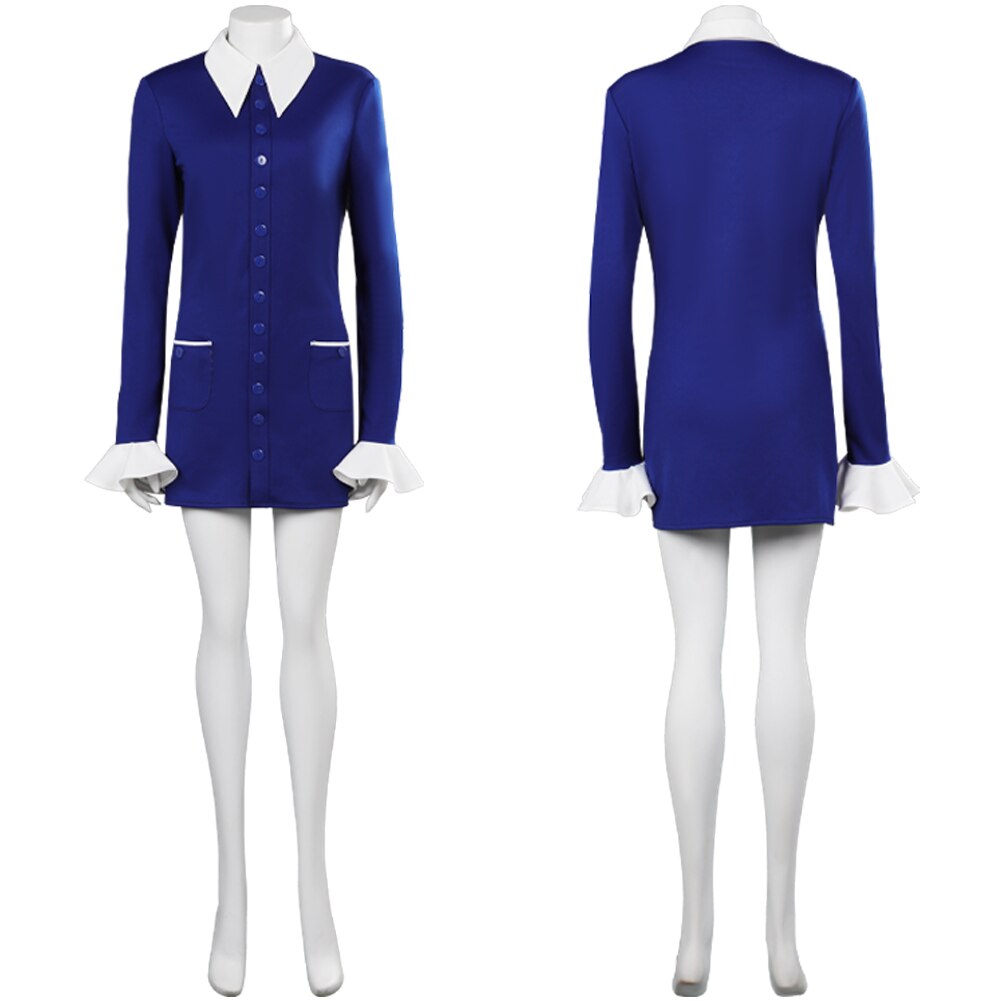 Margot Cos Robbie Barbie Cosplay Dress Women Costume 2024 Movie Barbier Roleplay Outfit Halloween Carnival Party Disguise Suit