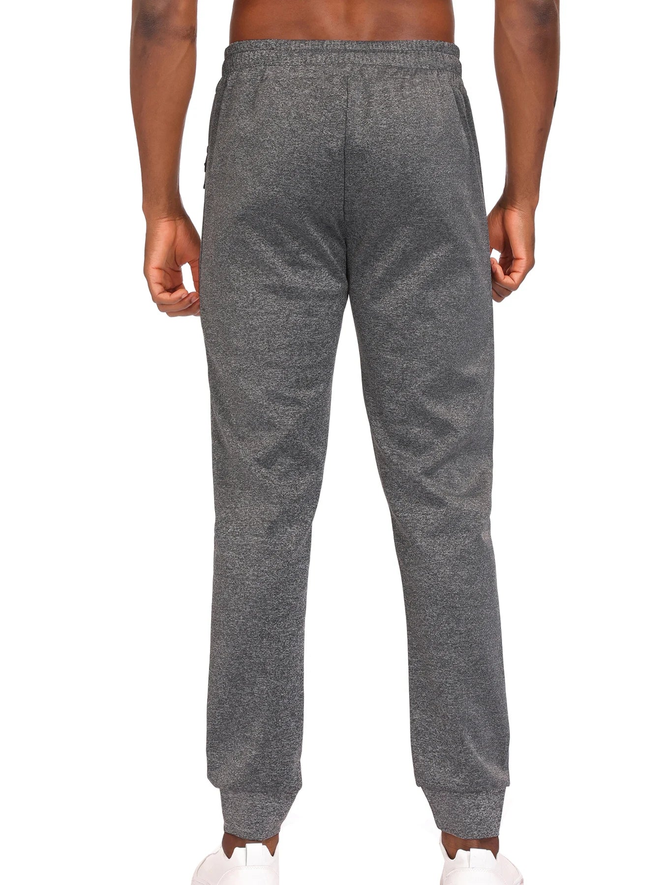 Men Sweatpants Joggers Pocket Trousers Fitness Long Pants Elastic Waist with Drawstring Trousers