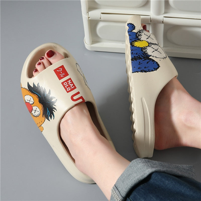 Men Women Slippers Orginal Sandals Women Beach Casual Shoes EVA Slides Original Men Flip-flops Summer 2024 Summer Sandal Men's AMAIO