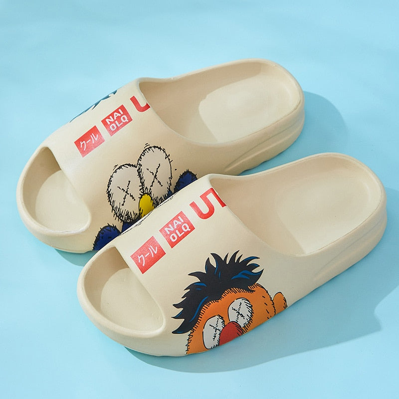 Men Women Slippers Orginal Sandals Women Beach Casual Shoes EVA Slides Original Men Flip-flops Summer 2024 Summer Sandal Men's AMAIO