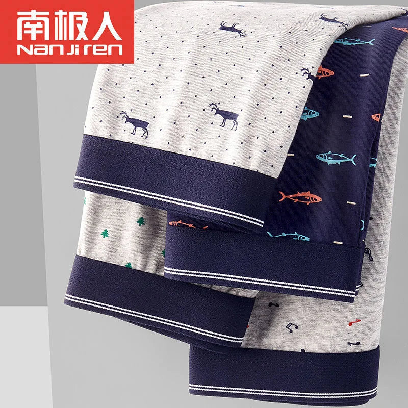 Men's Boxer Cotton Boxers Underwear Men Underpants Male Home Brand Man Panties Breathbale U Convex Pouch Comfort Shorts XL-4XL