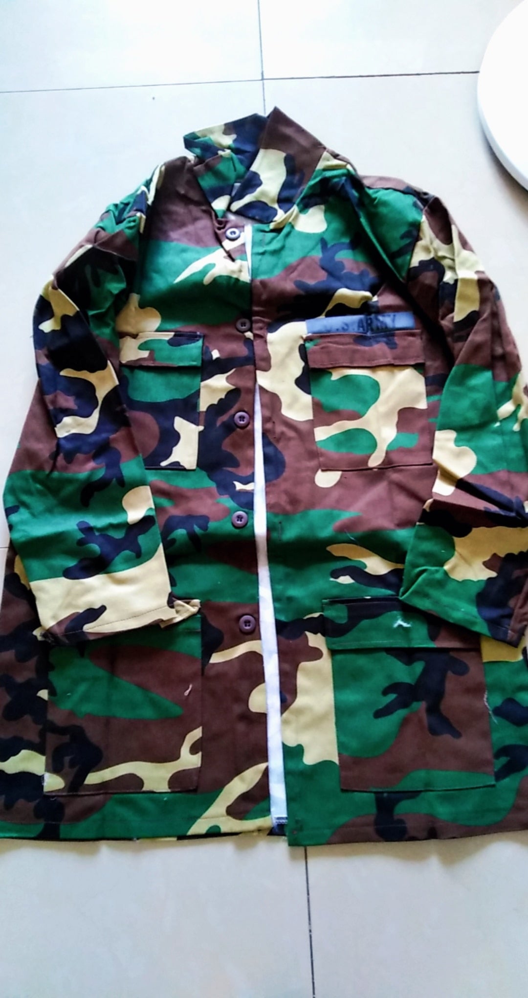 Military clothing woman Autumn Spring Full-Sleeve Turn-Down Collar Casual Army Camouflage Green