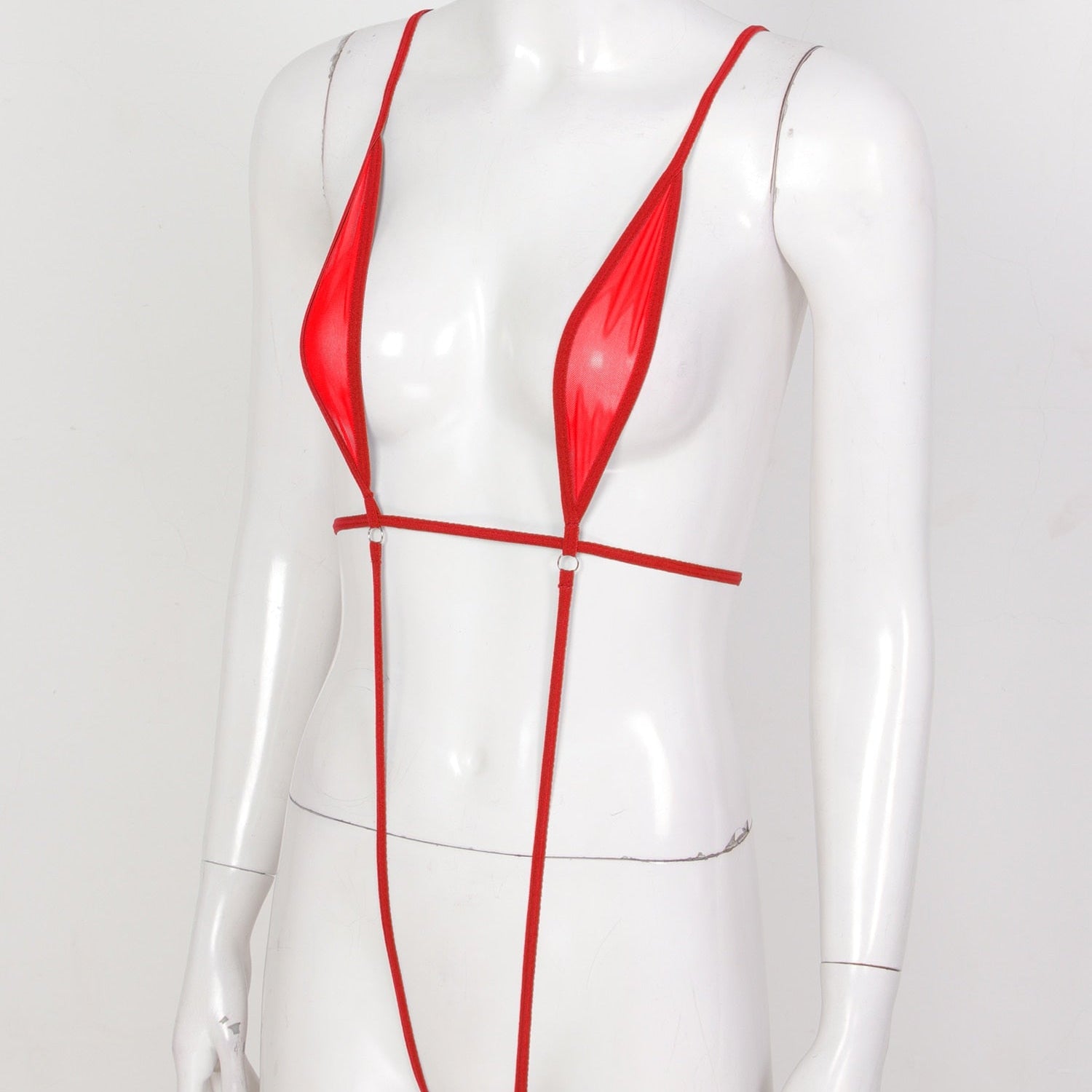 Mini Crotchless Bikini