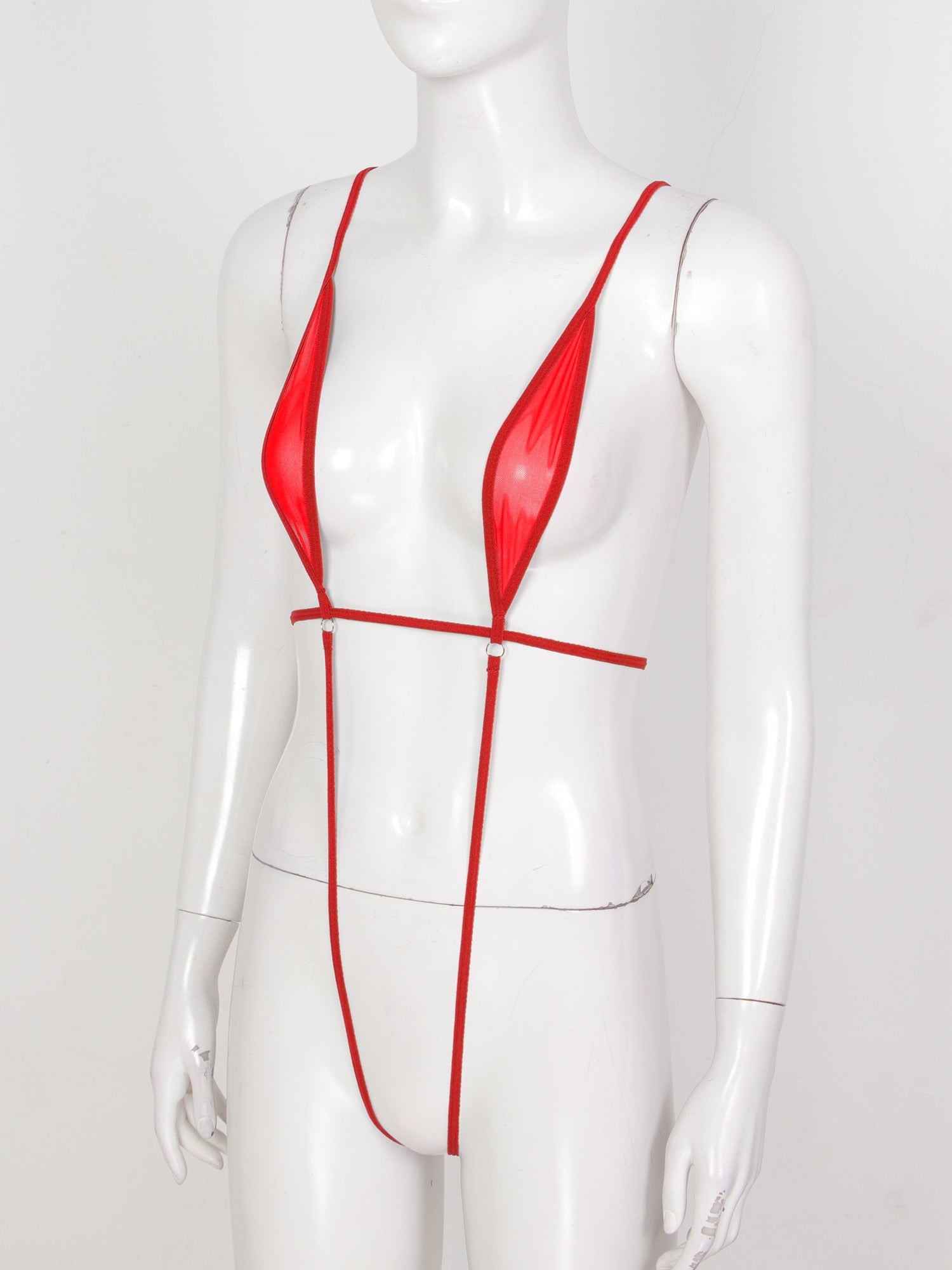 Mini Crotchless Bikini