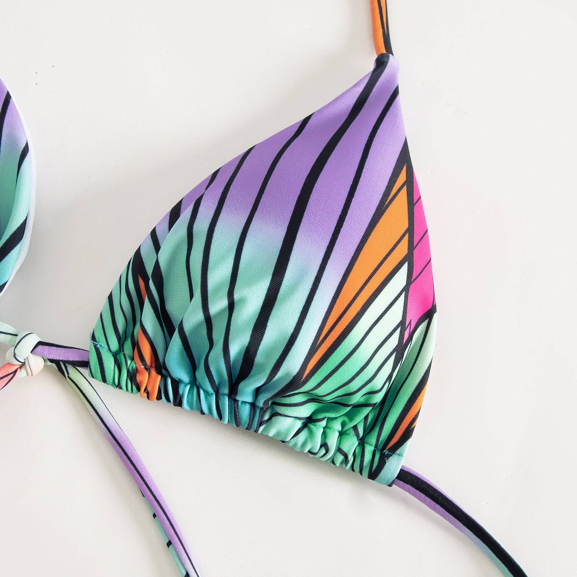 MonoKini Tassels High Elastic Swimsuit Split Bikini