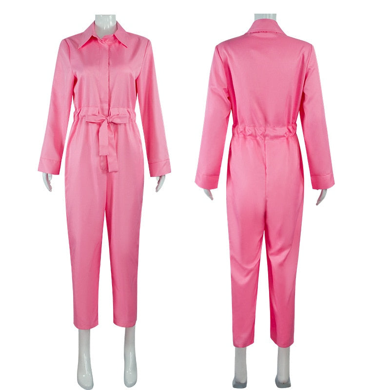 Movie Barbie Princess Cosplay Margot Robbie Barbie Ken Costume for Women Adult Halloween Carnival Party Role Play Clothes Disguise D