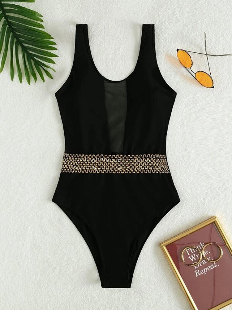 One Piece Swimsuit Woman 2024 Sexy V One Shoulder Swimwear Female Monokini Swimming for Women Bathing Suit Bodysuit Beach Wear
