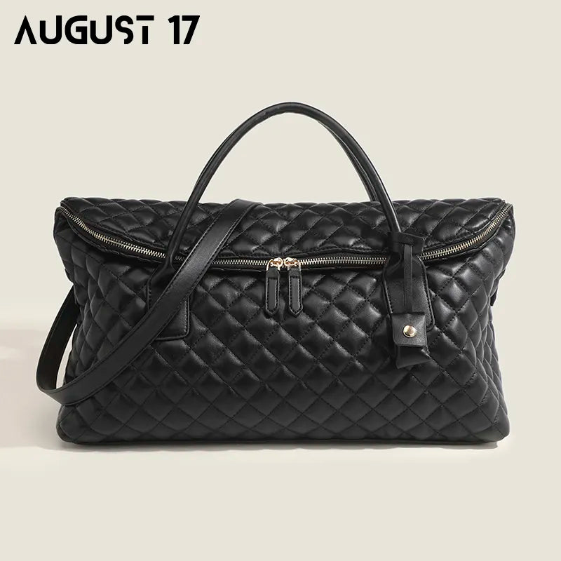 Pillow Bags For Women Luxury Designer Handbags And Purses 2023 New In Casual Travel Wash Up Cosmetic Shoulder Crossbody Bag black 47x16x34cm