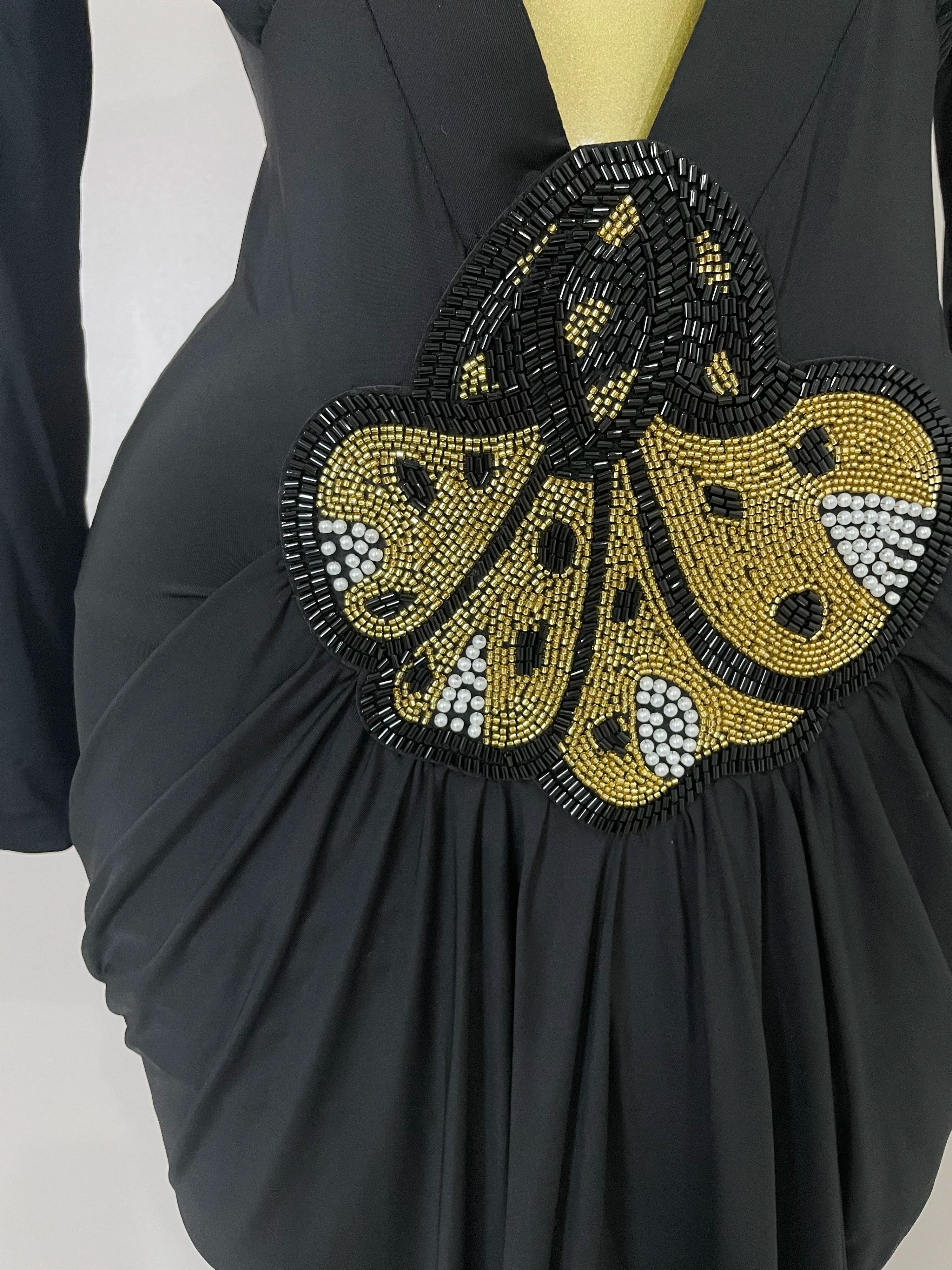 Sexy Deep V-Neck Long Sleeve Bodycon Long Dress 2025 New Women Spring Elegant Evening Party Celebrate Cocktail Outfit Vestido